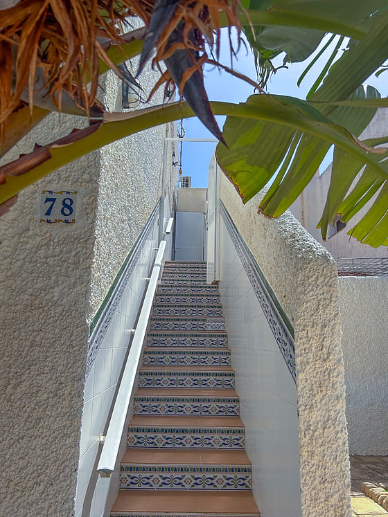 entrada casa chato playa honda — Casa Chato, apartamento en Playa Honda, Cartagena
